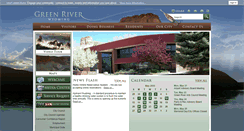 Desktop Screenshot of cityofgreenriver.org